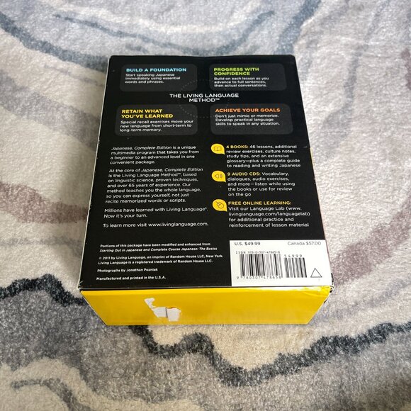 Living Language Japanese, Complete Edition: Beginner through advanced course - Picture 2 of 6